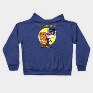 The Lion Fluffy Kids Hoodie